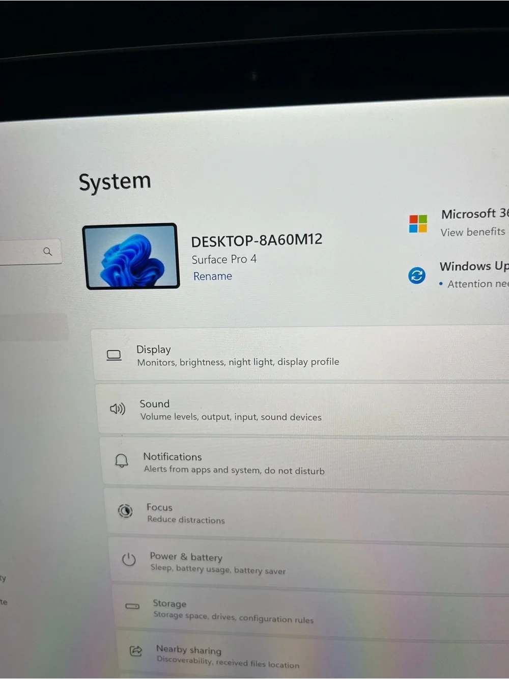 Microsoft Surface Laptop - Silver/White Finish